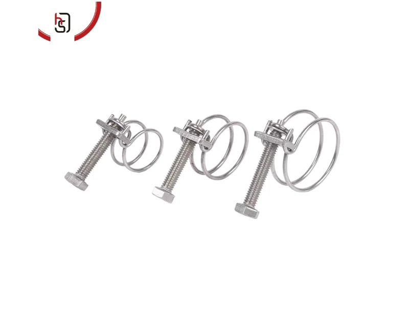 Double Wire Hose Clamps
